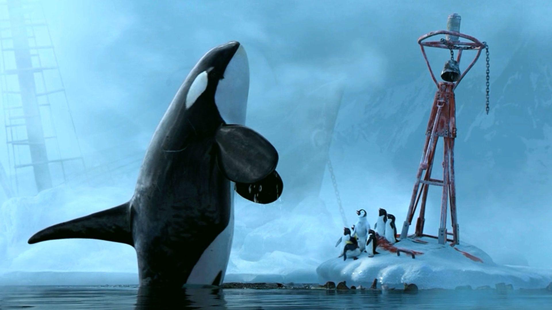 1920x1080 Killer Whales Wallpaper