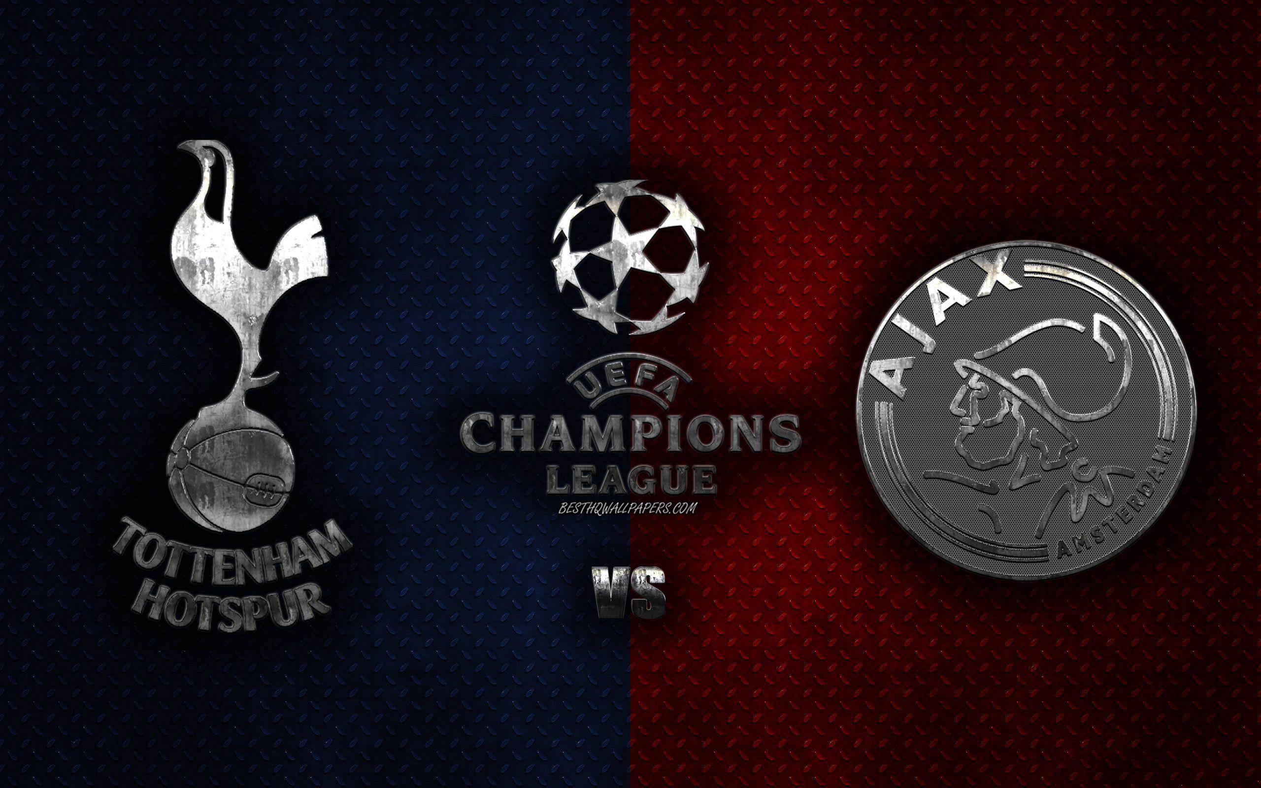 2560x1600 Download wallpaper Tottenham Hotspur FC vs AFC Ajax, football