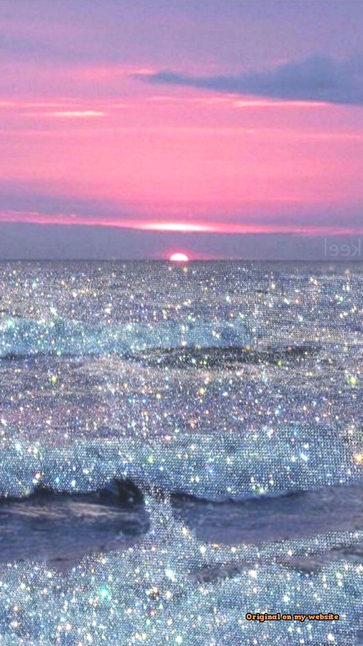 Ocean Aesthetic Wallpaper Glitter - bmp-lolz