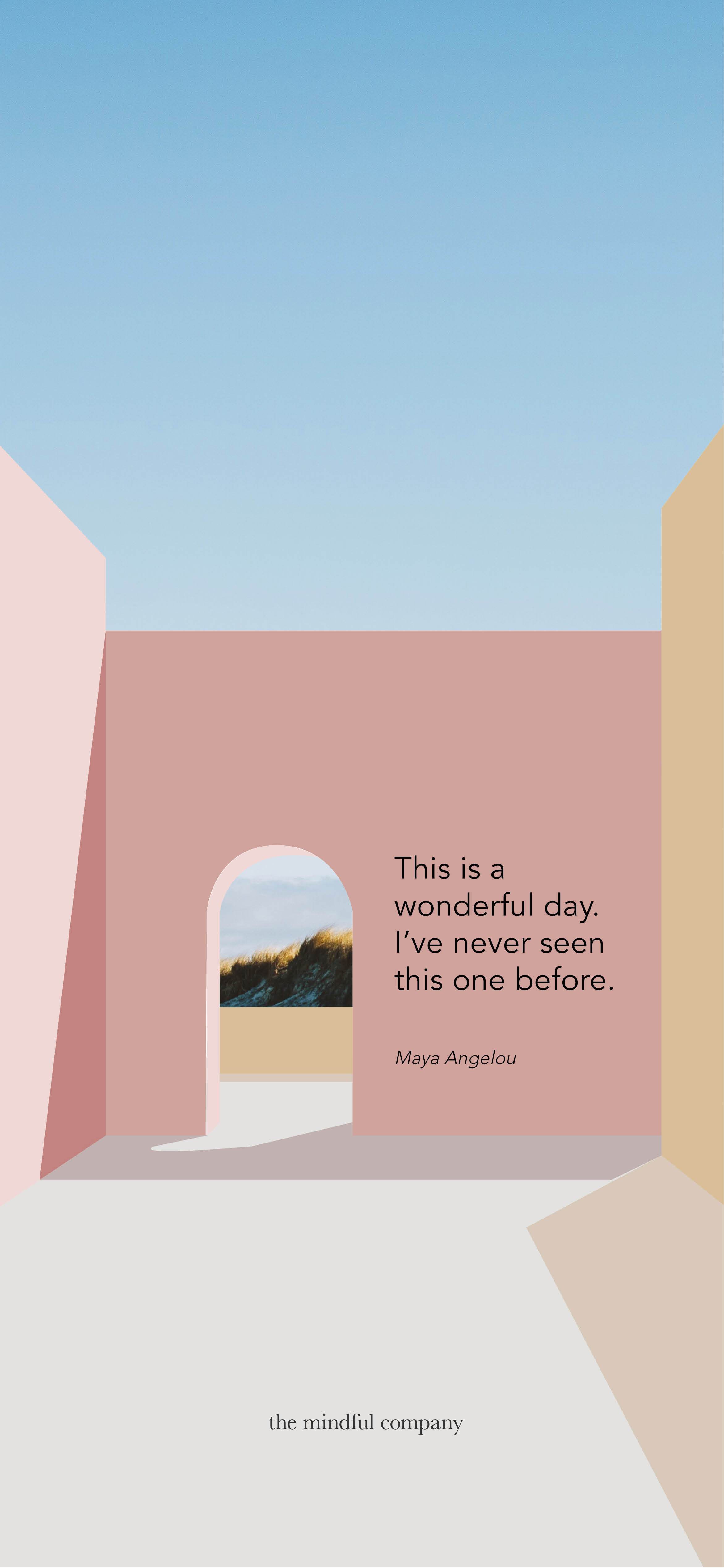 2344x5075 Wallpaper of the Month: Maya Angelou
