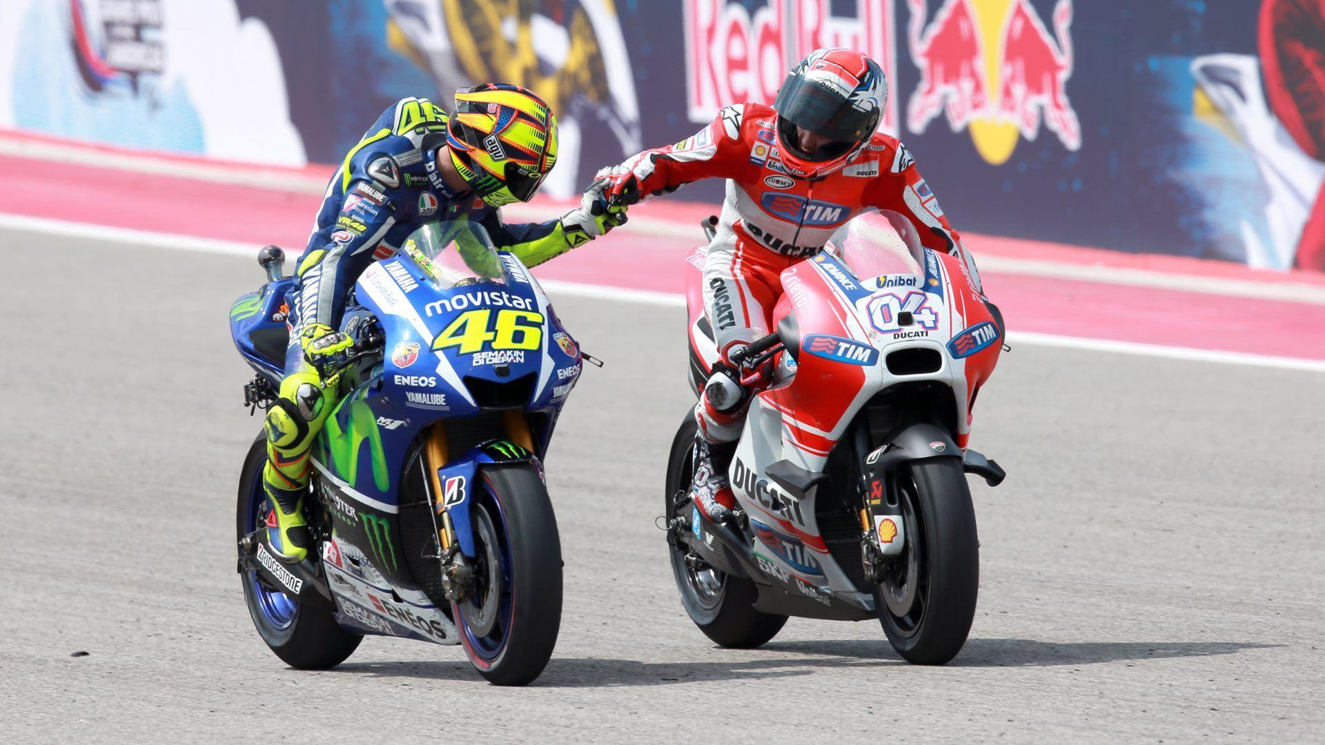 1920x1080 Valentino Rossi Andrea Dovizioso COTA Austin Texas