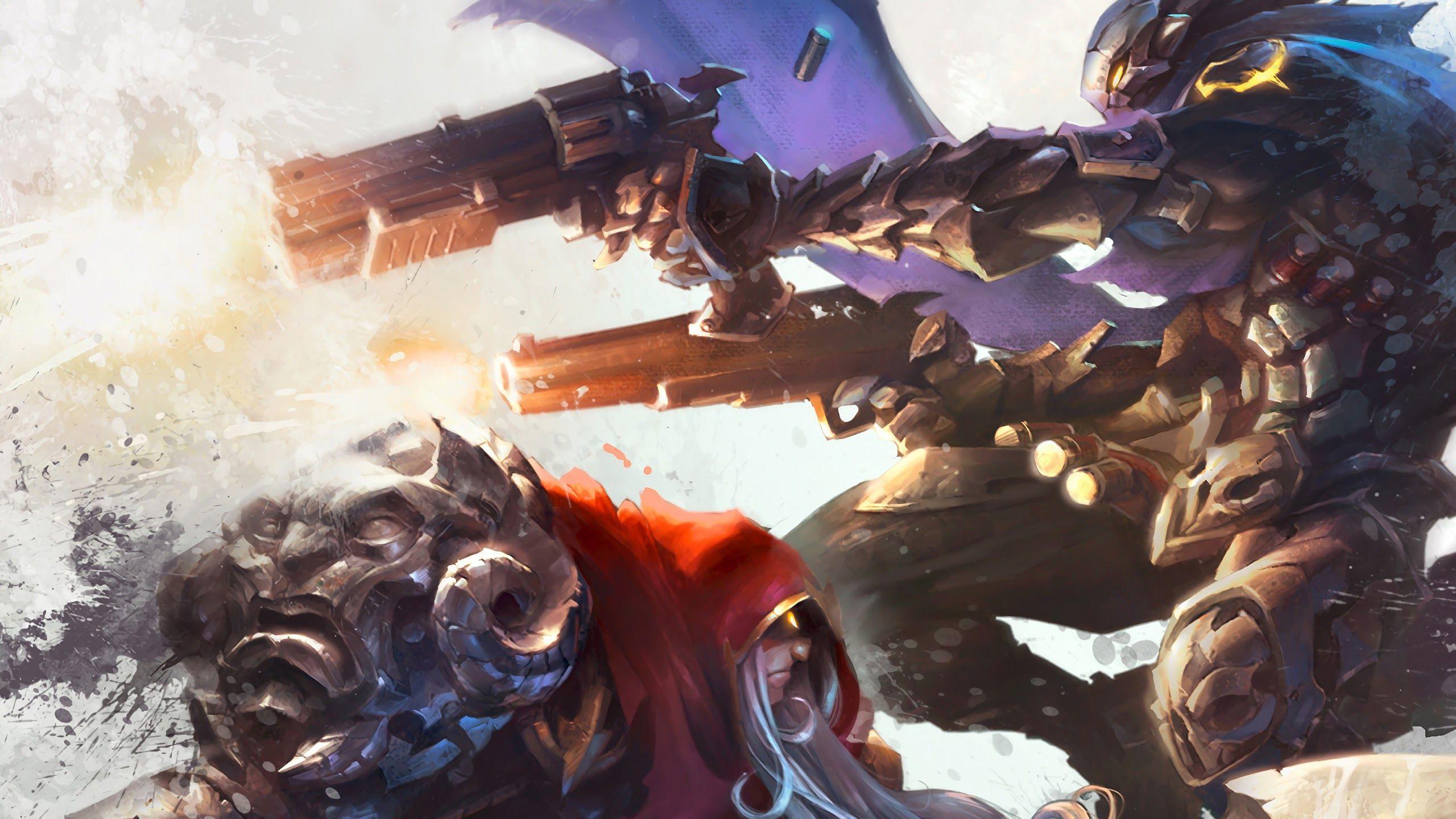 2560x1440 Darksiders Genesis Strife and War 4K Wallpaper