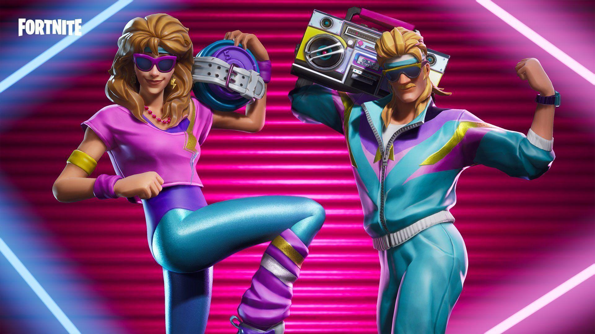 1920x1080 Aerobic Assassin Fortnite Wallpaper