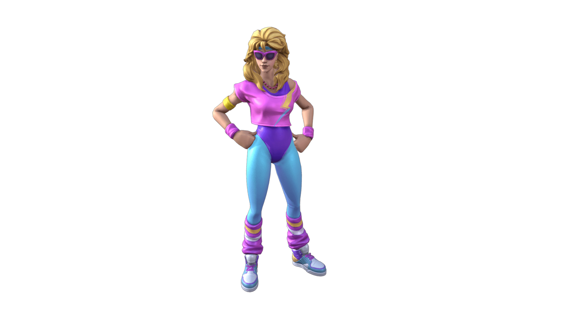 1920x1080 Aerobic Assassin Fortnite Wallpaper
