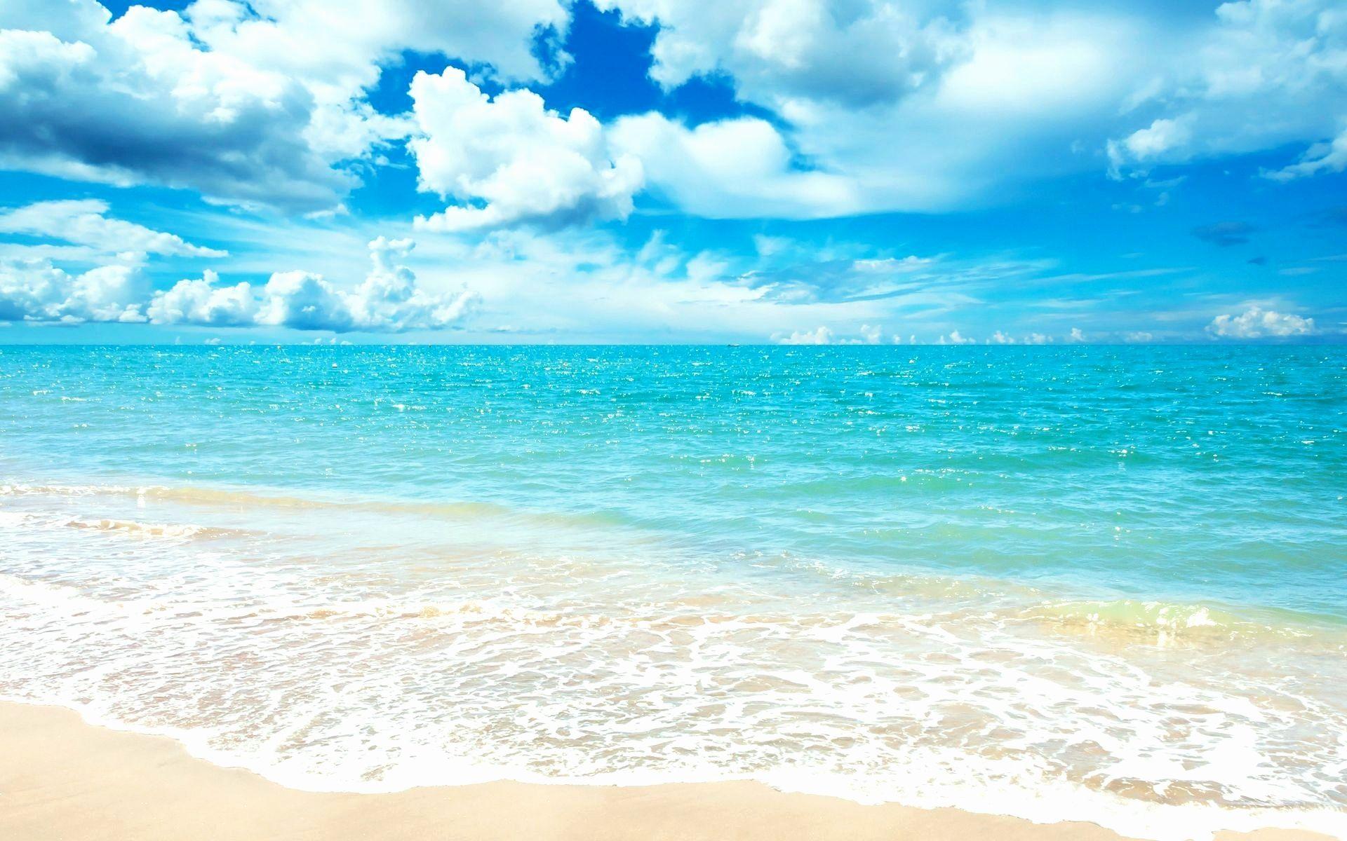 1920x1200 Lovely Anime Ocean Wallpaper for You