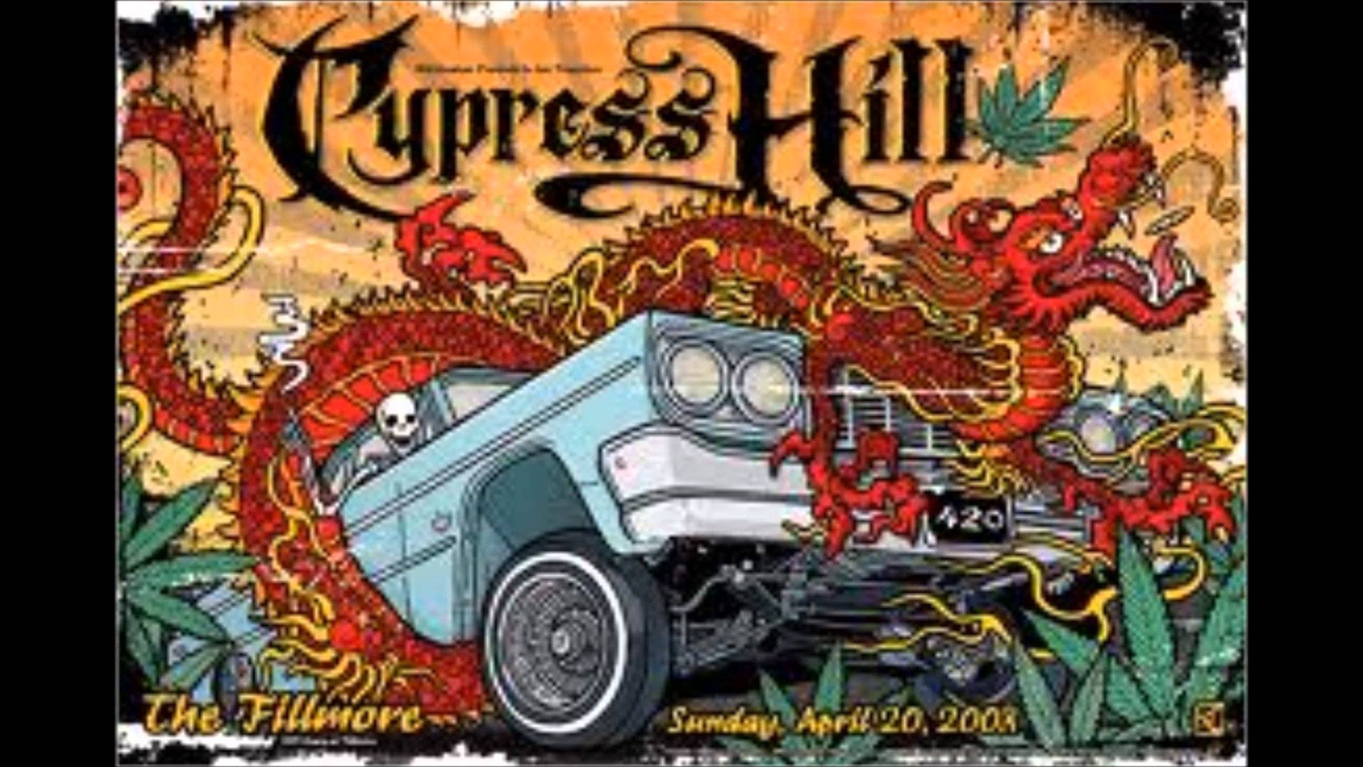 CypressHill w33daddict BReal DjMugg EricBB SenDog  Cypress hill  Music poster design Hill logo