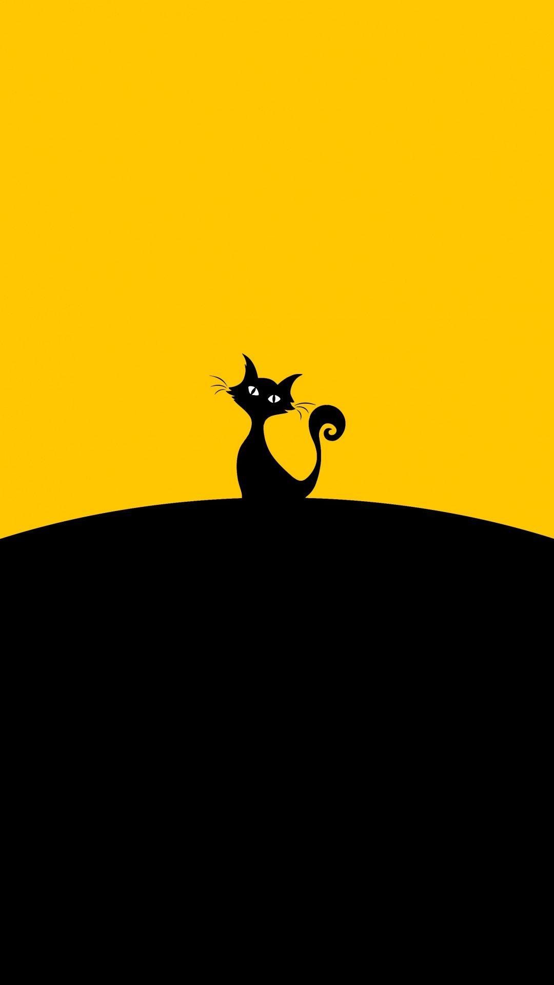 Cat Silhouette Wallpapers - Top Free Cat Silhouette Backgrounds