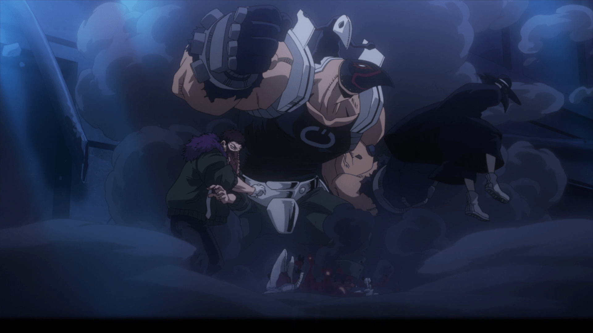 1920x1080 Kai Chisaki vs. League of Villains. My Hero Academia