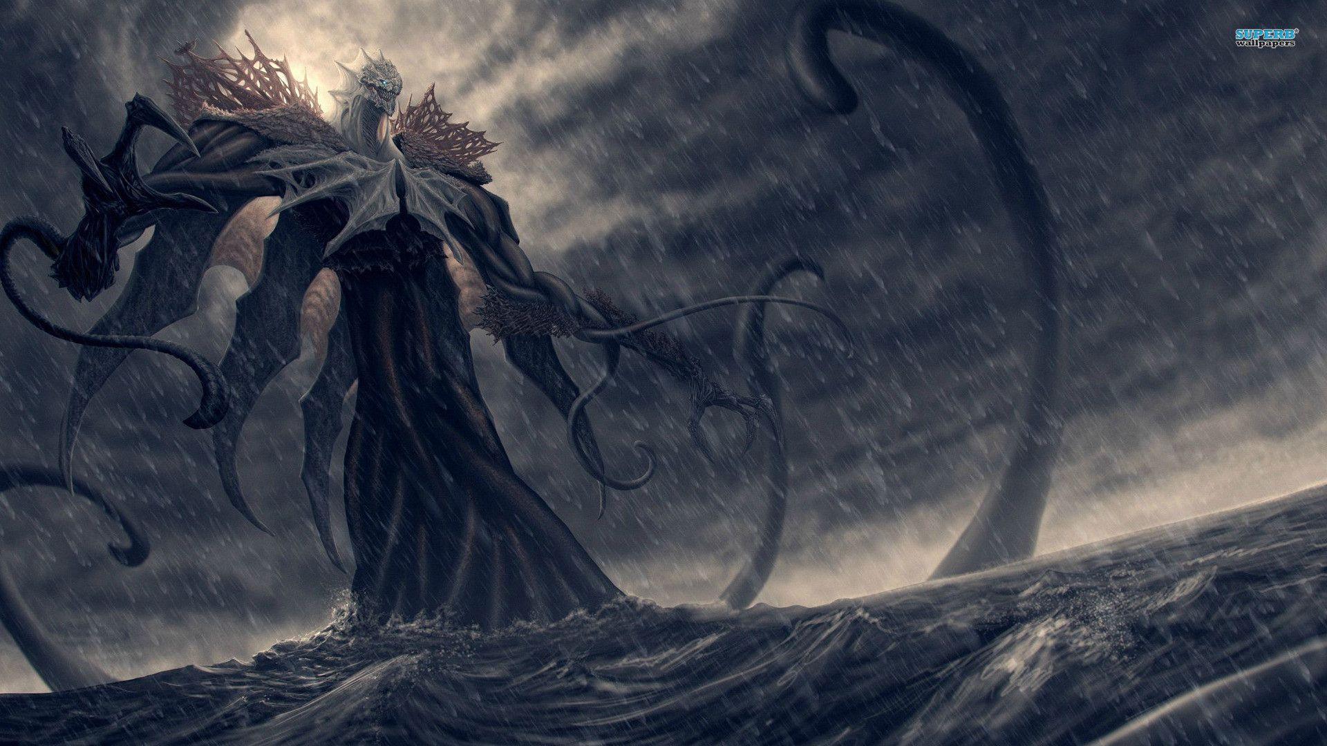 1920x1080 Sea Monster Wallpaper