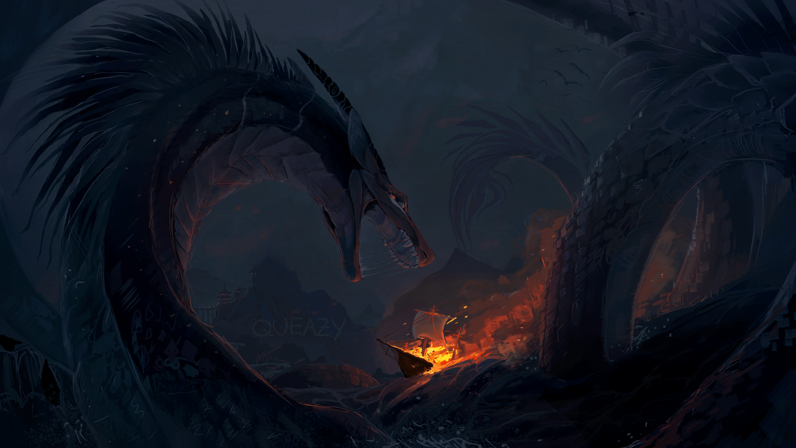 2560x1440 Sea Monster [2560x1440]