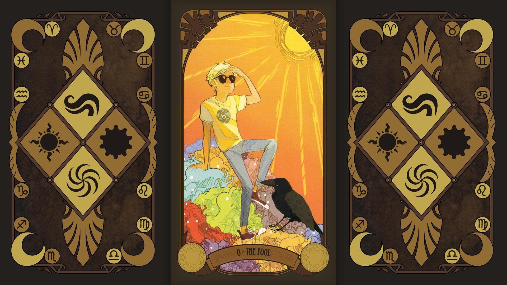 1920x1080 Took the time to scan in all the Homestuck Tarot Cards and make