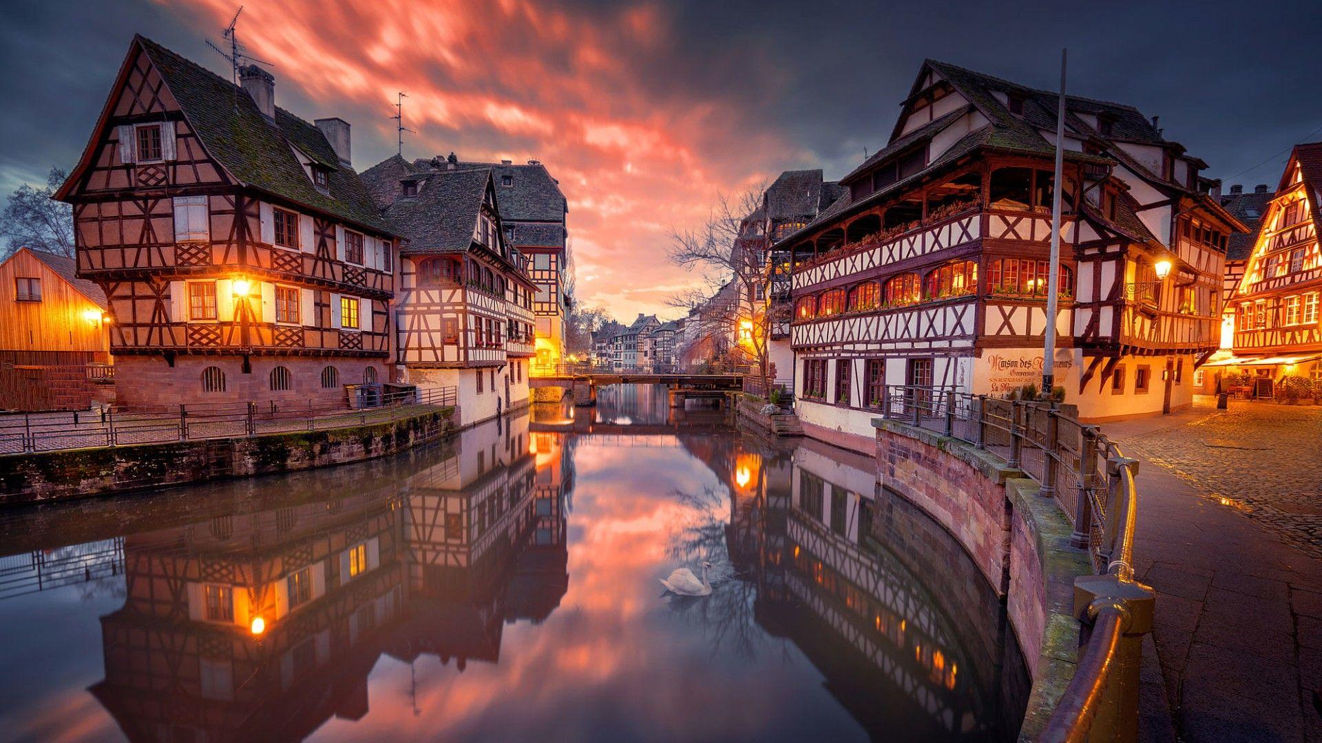 1920x1080 Strasbourg Wallpaper