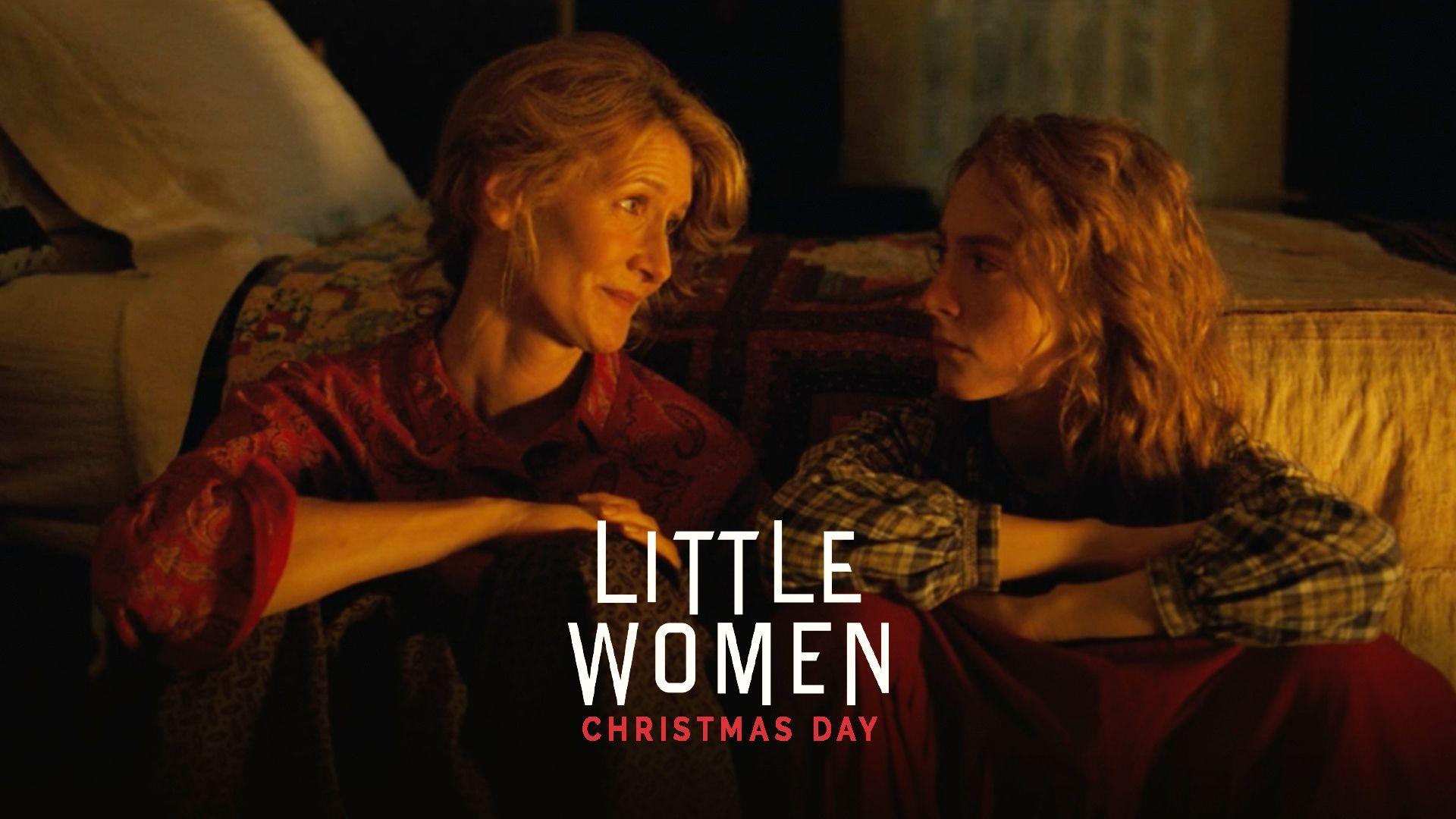 1920x1080 Watch Laura Dern & Saoirse Ronan in a Sweet 'Little Women' Scene
