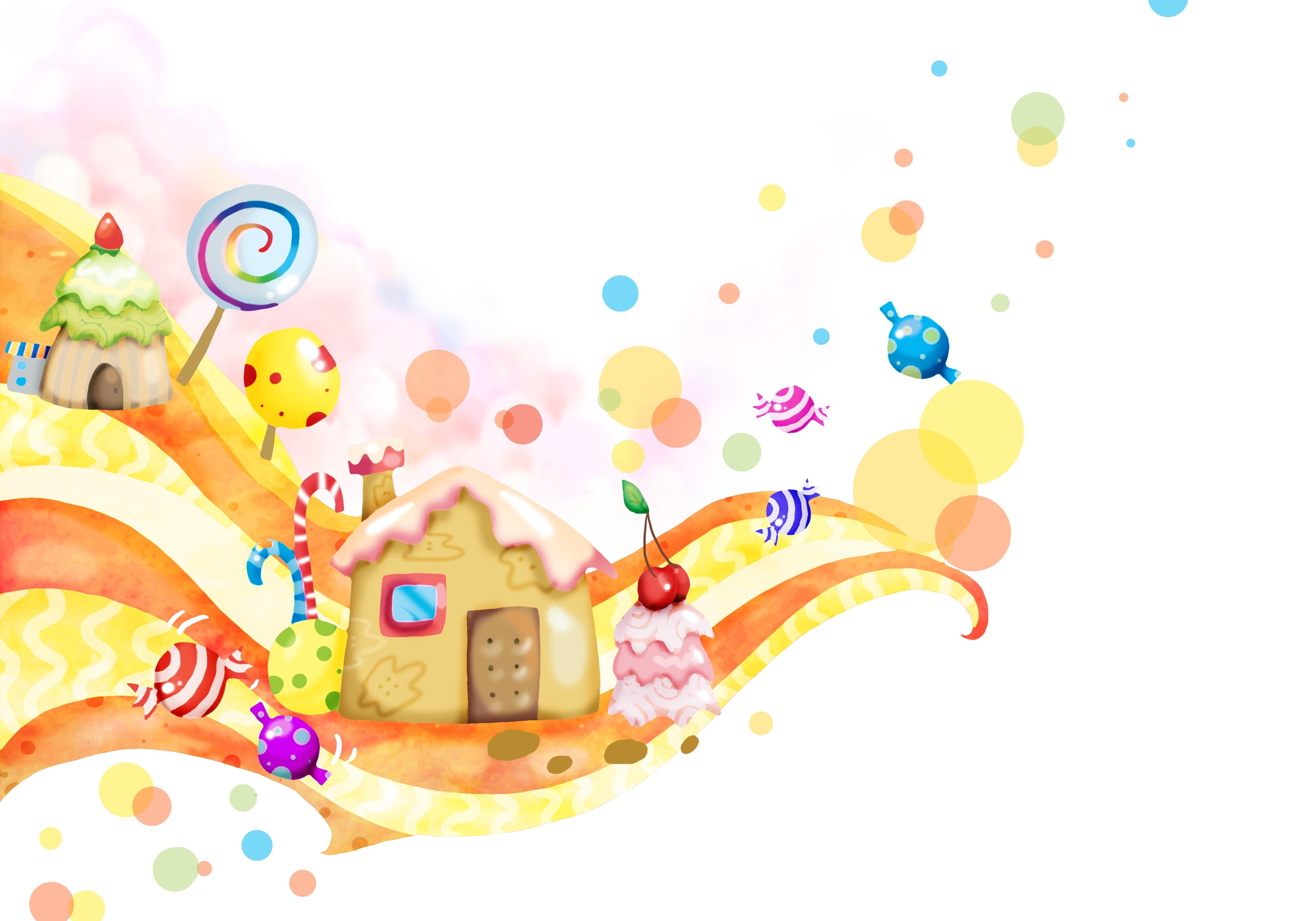 5000x3500 #Sweet, #Candy house, #Candy, K, #Lollipops. Fantasy