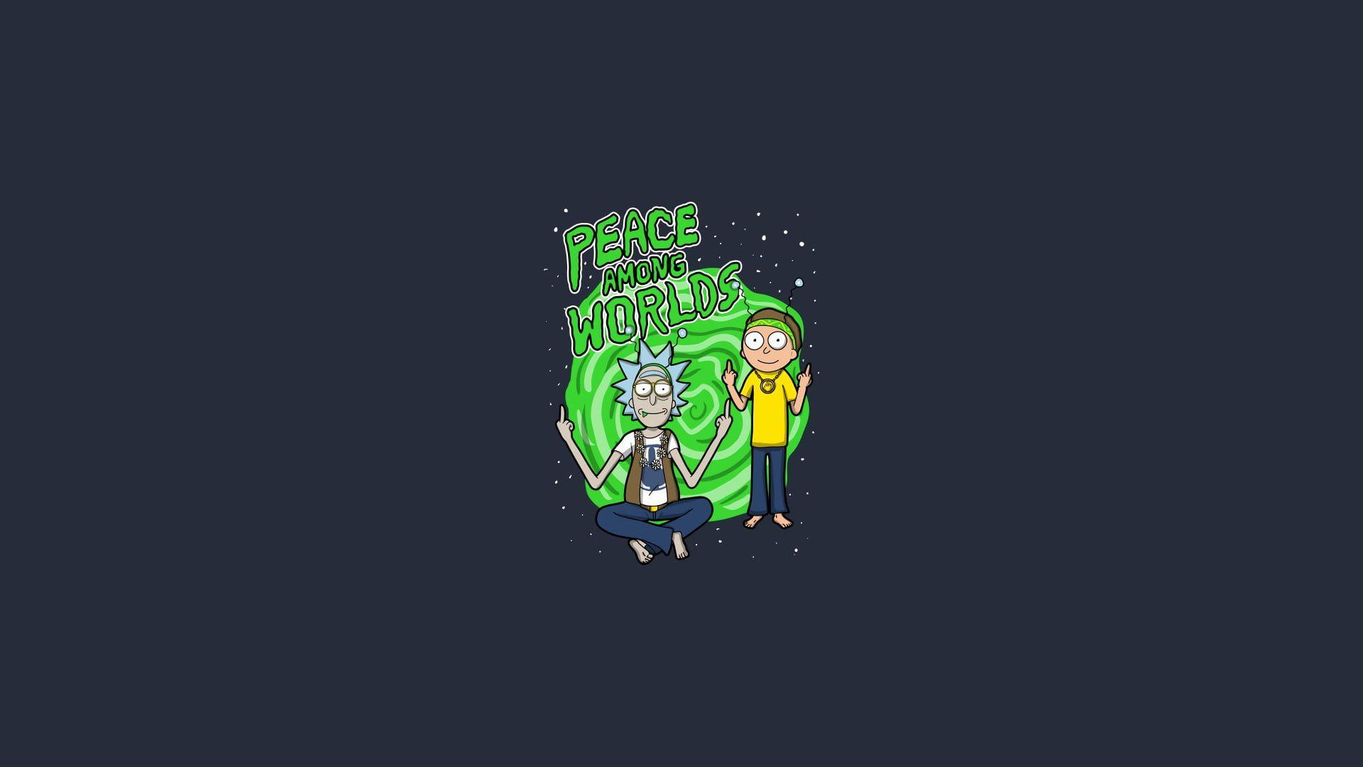 1920x1080 Rick and Morty illustration wallpaper, tv series, Rick and Morty