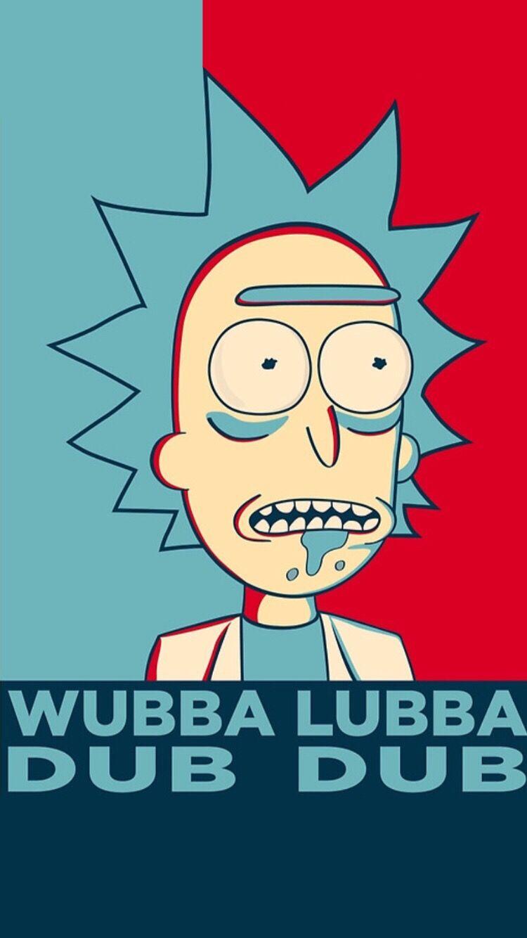 750x1334 Rick And Morty Wallpaper iPhone X 3D iPhone Wallpaper