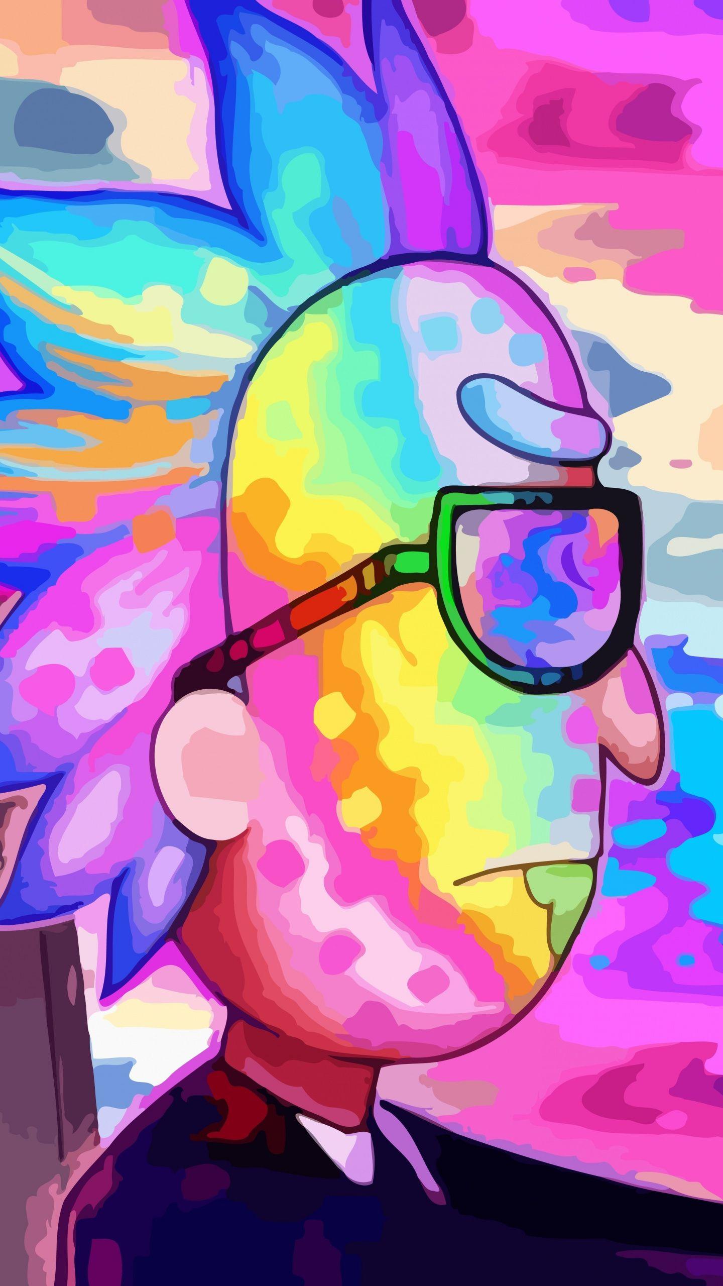 1440x2560 Download 1440x2560 wallpaper rick and morty, rick, drive, colorful