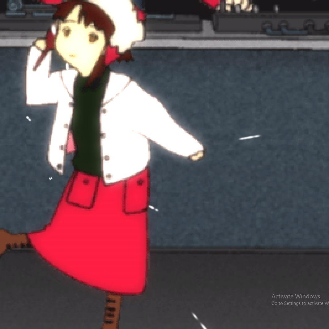 1064x1064 Steam Workshop - Serial Experiments Lain Lain Dancing