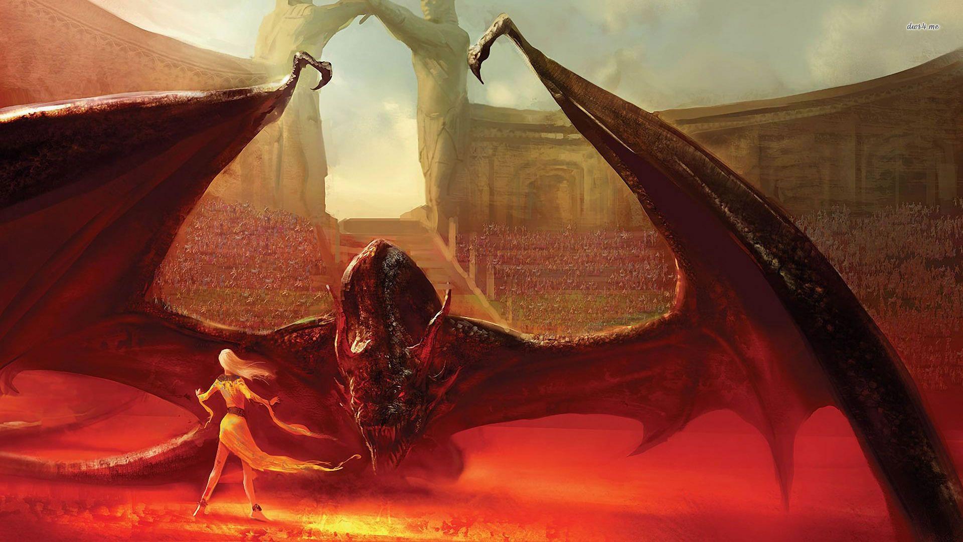 1920x1080 Game Of Thrones Dragon Wallpaper, HD Wallpaper & background