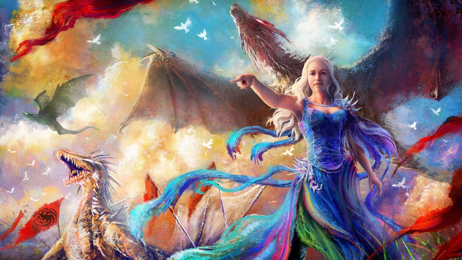 1600x900 Game Of Thrones Dragon Wallpaper, Picture