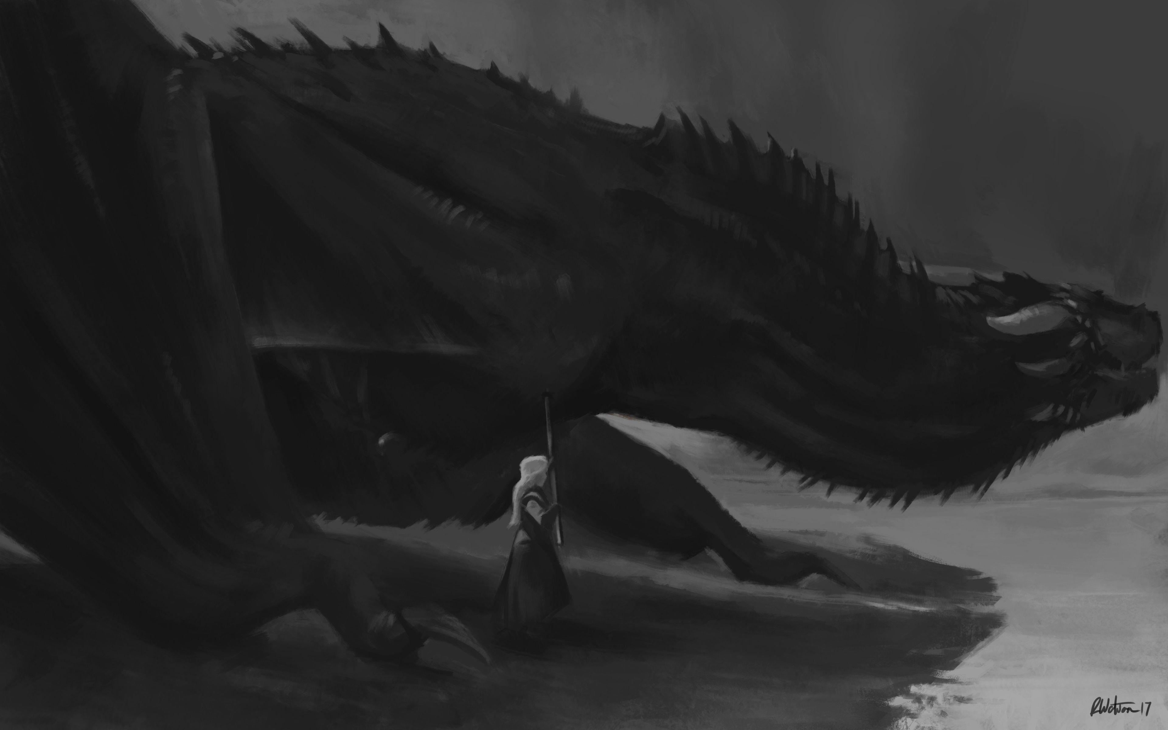 3840x2400 Game Of Thrones 4k Wallpaper Free Of Thrones Dragon
