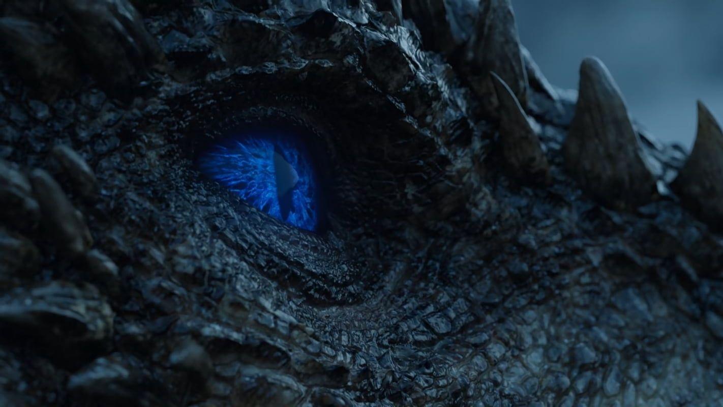1422x800 Dragon face, Game of Thrones, dragon, Ice Dragon HD wallpaper