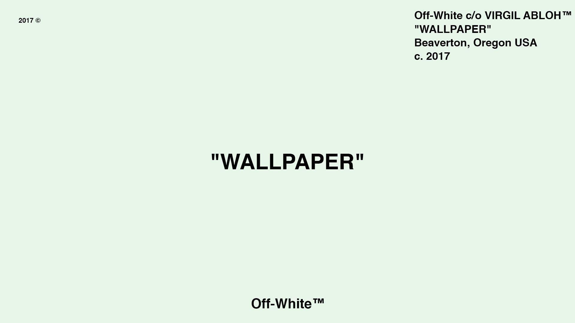 1920x1080 Off White Wallpaper Inspirational Pc Desktop Wallpaper Hypebeast