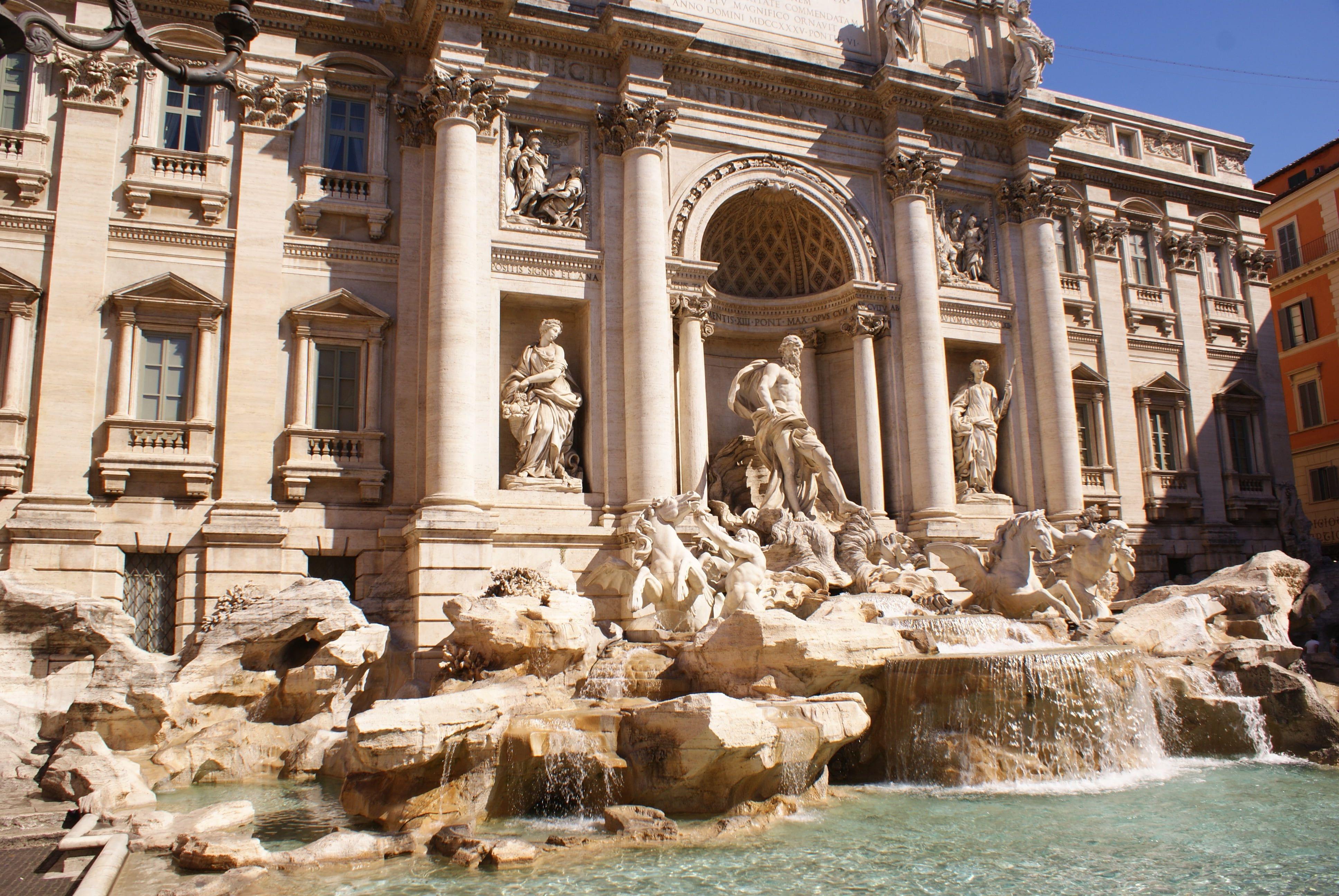 3872x2592 Trevi Fountain, Rome HD wallpaper