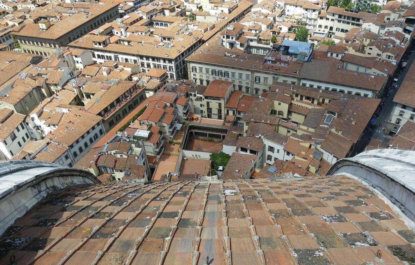 1332x850 Wallpaper Home, Panorama, Roof, Italy, Building, Florence, Italy