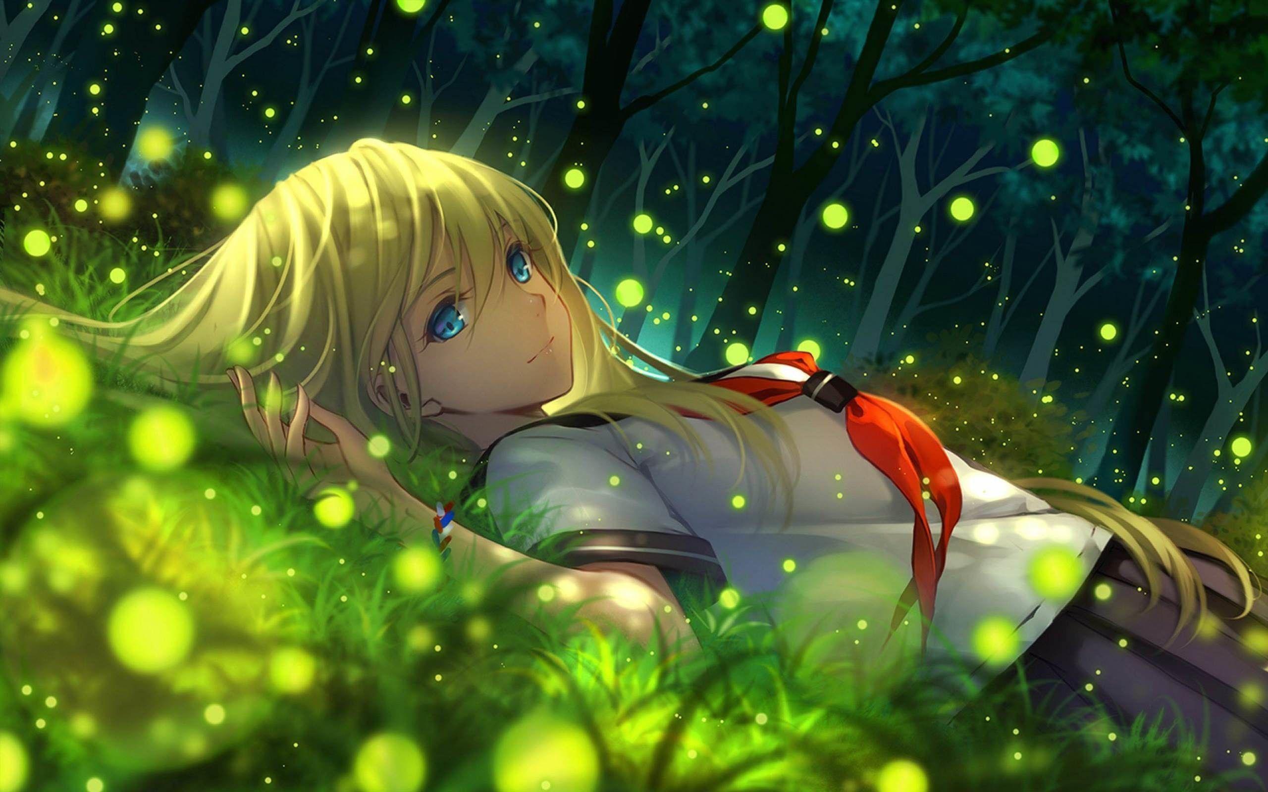 2560x1600 Cute Anime Wallpaper HD