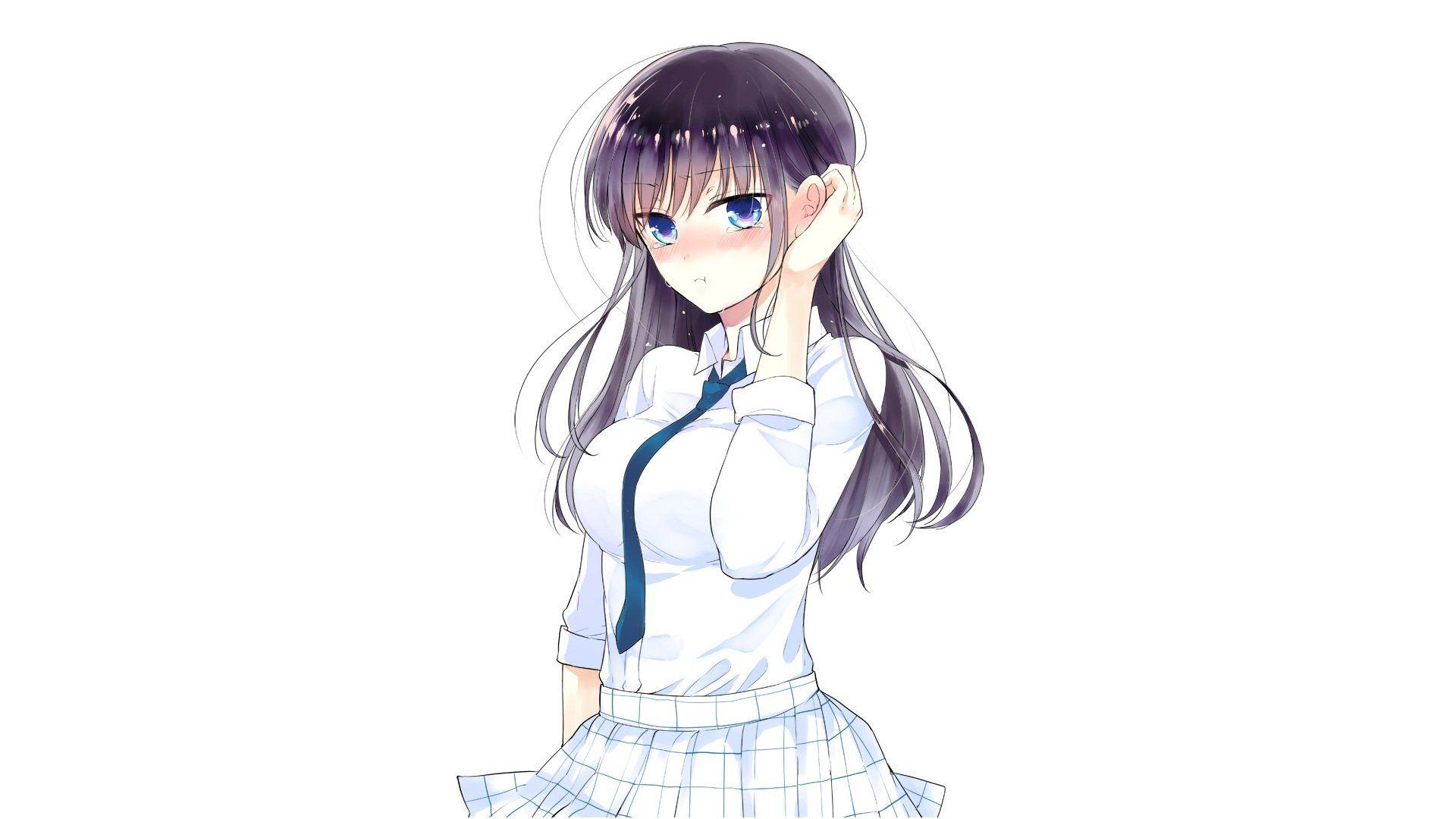 1920x1080 Ao Chan Can't Study! HD Wallpaper. Background Imagex1080