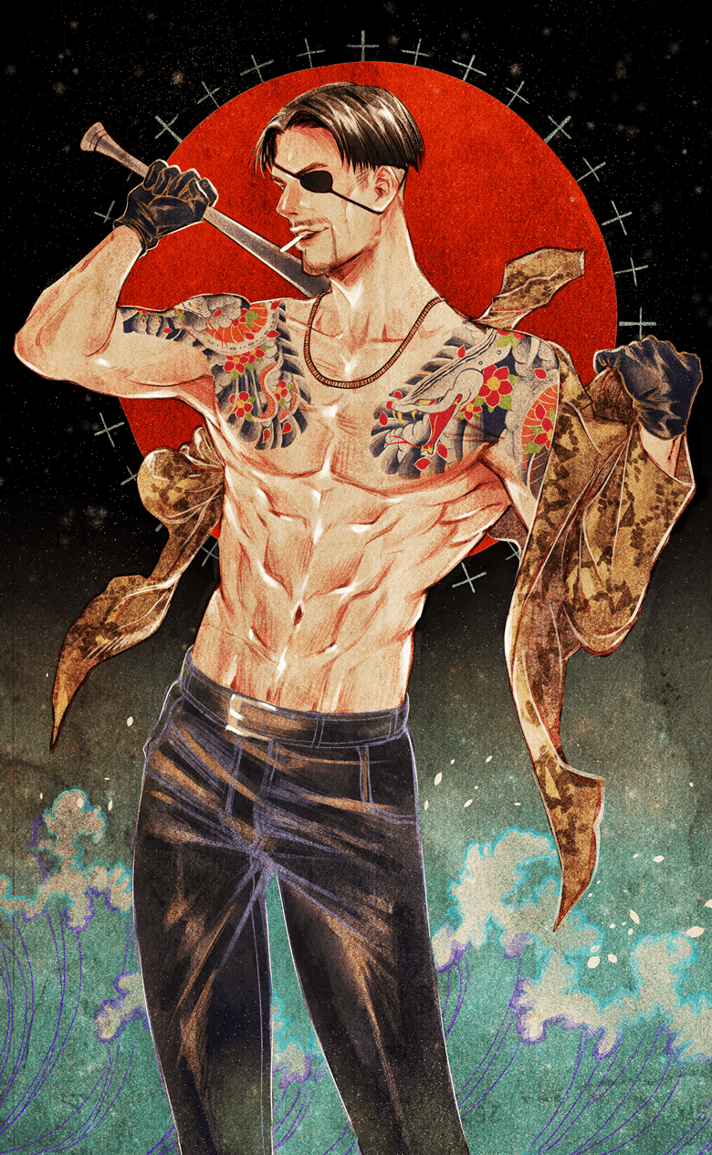 780x1266 Majima Goro ga Gotoku Anime Image Board
