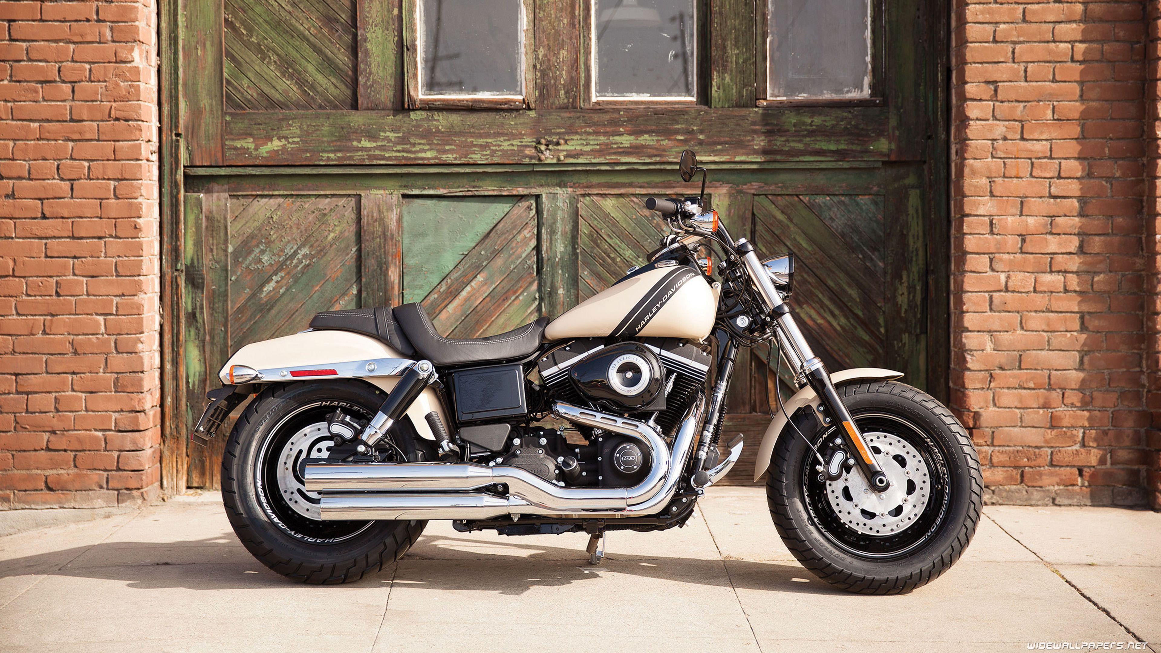 3840x2160 Harley Davidson Dyna Motorcycle Desktop Wallpaper 4K Ultra HD