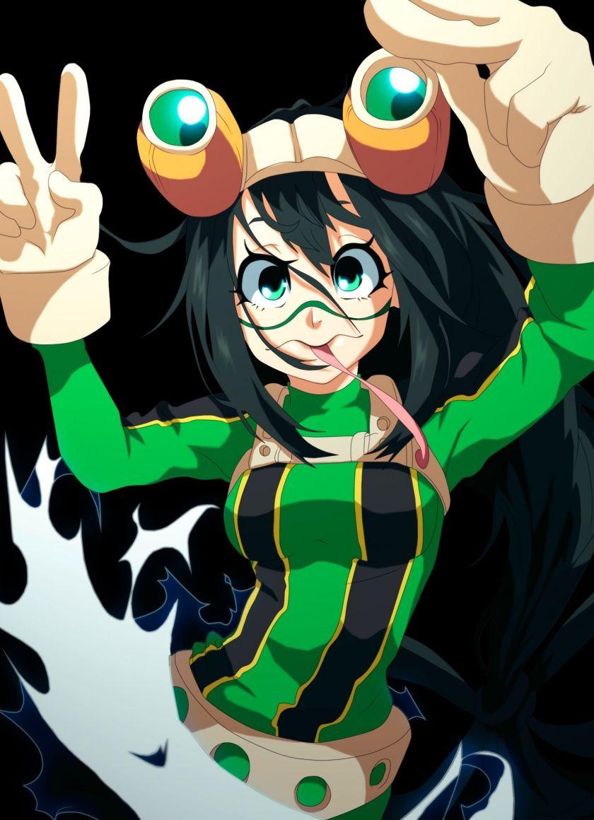 Tsuyu Asui Wallpapers Top Free Tsuyu Asui Backgrounds WallpaperAccess