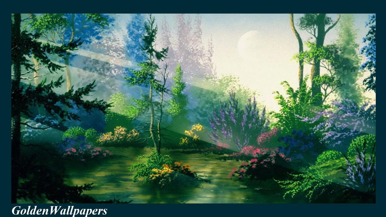 1280x720 Enchanted Forest Wallpaper for Android