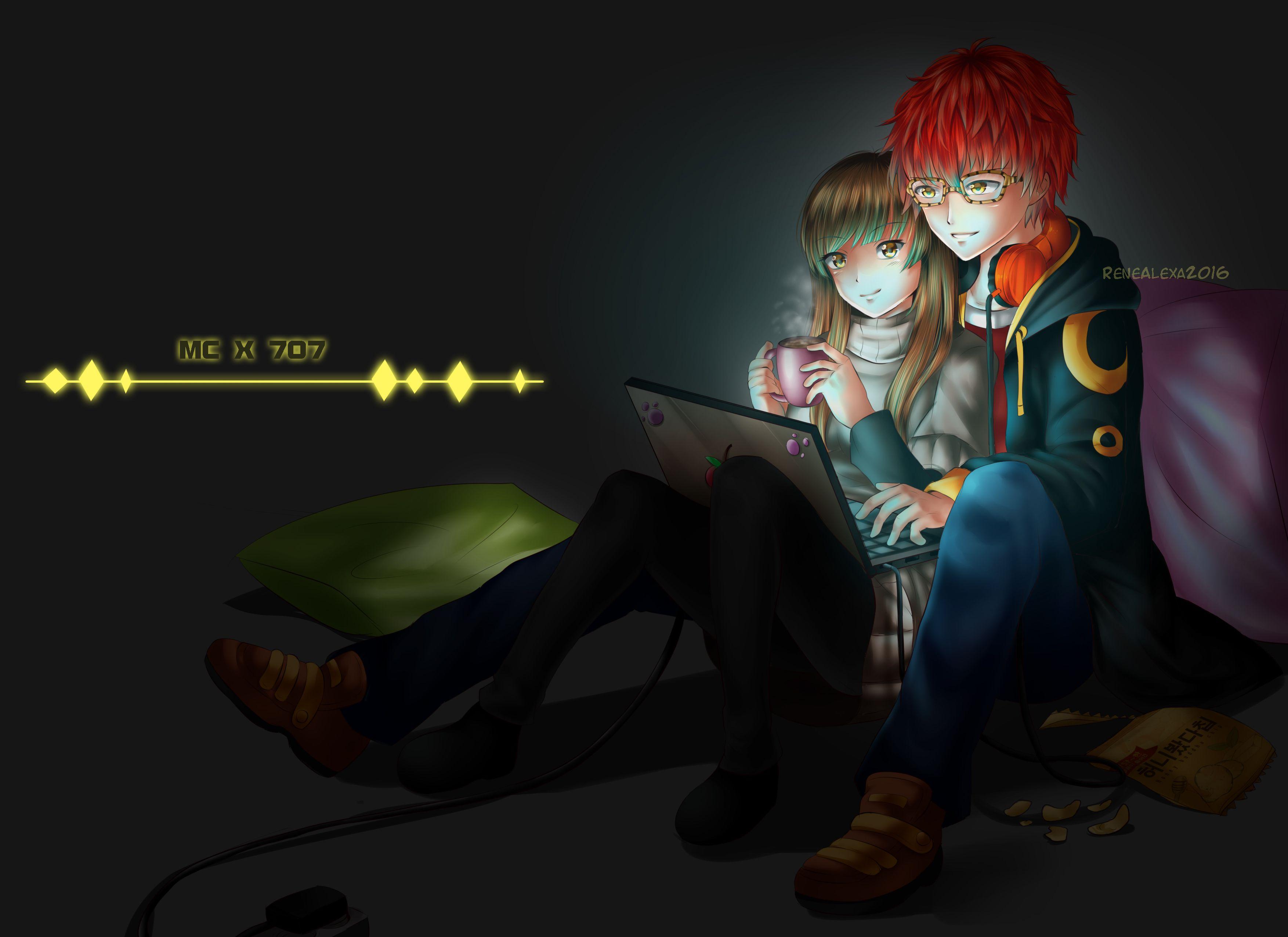 3508x2552 Mystic Messenger HD Wallpaper