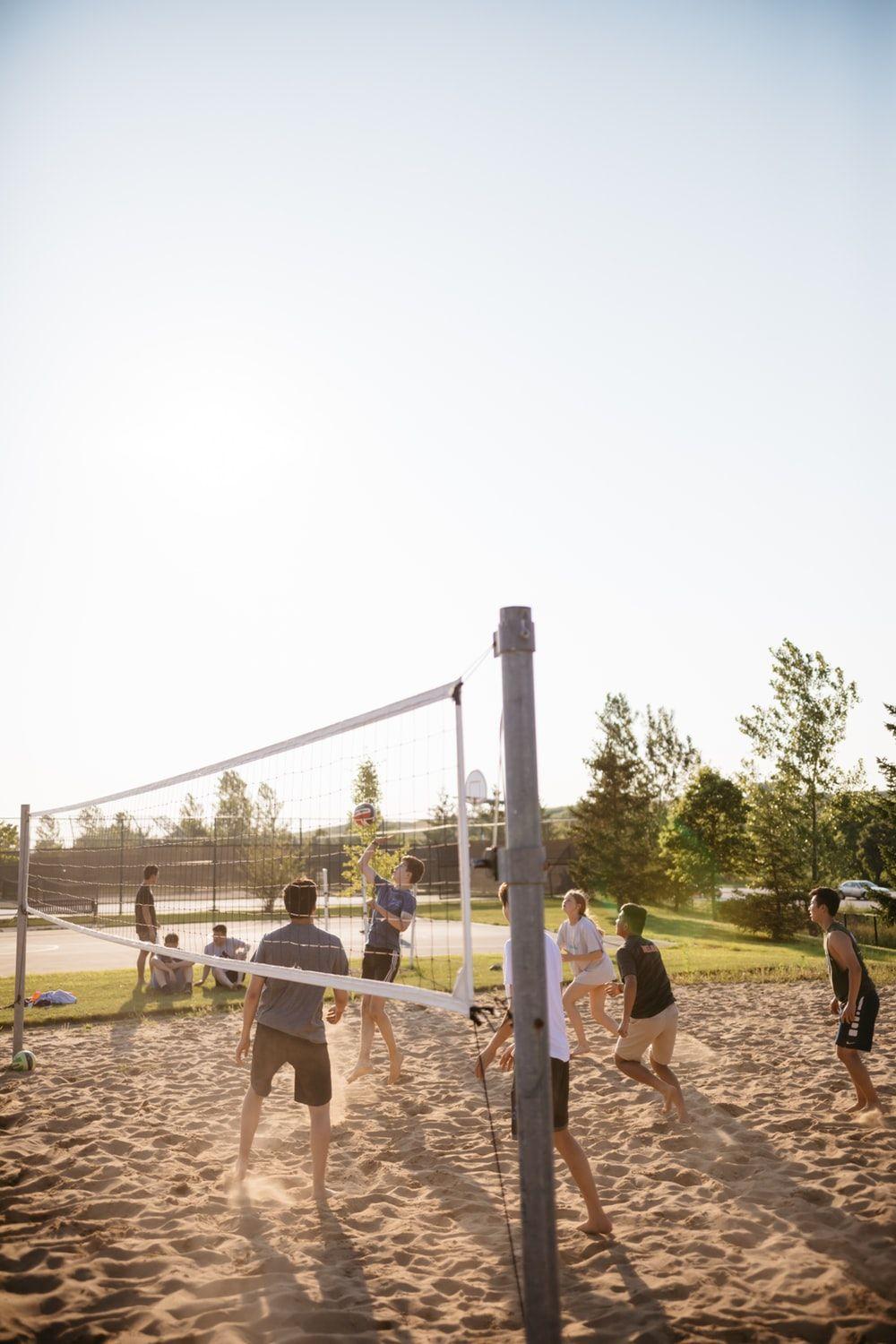 1000x1500 people playing volleyball photo