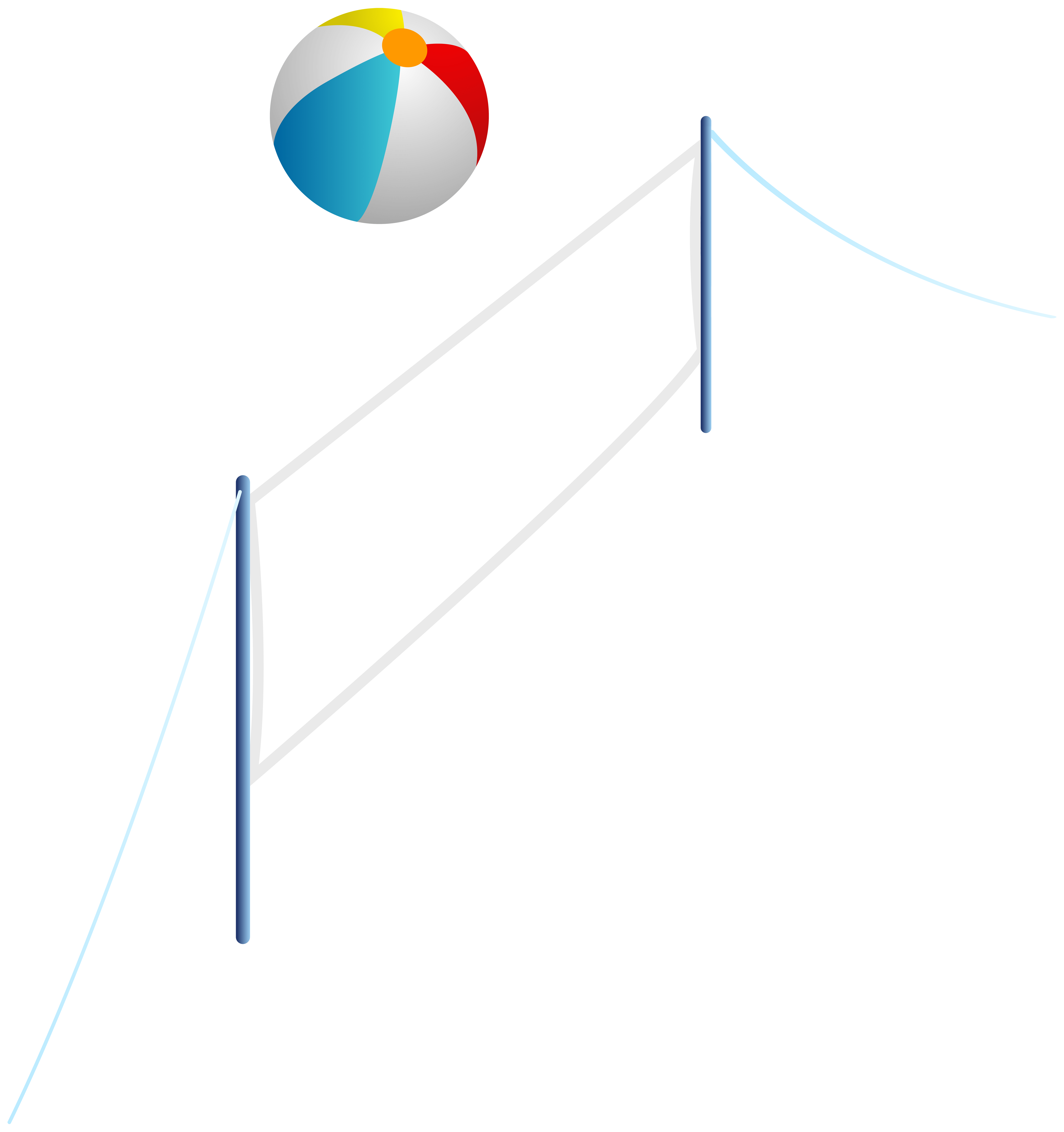7520x8000 Beach Volleyball Transparent Clip Art Image