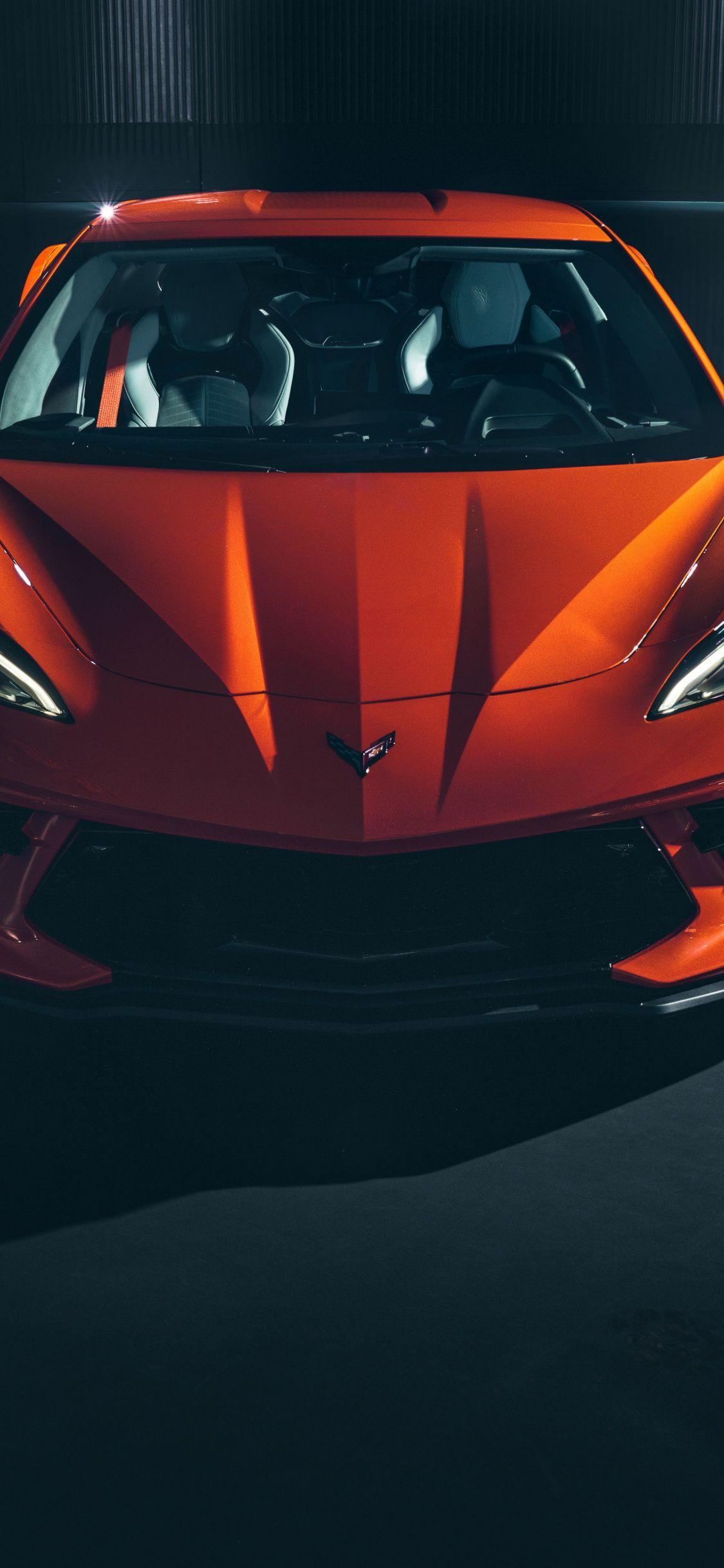 1125x2436 Download 1125x2436 wallpaper 2020 chevrolet corvette stingray c8