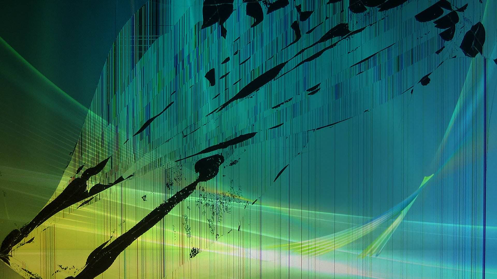 1920x1080 Broken Laptop Screen Wallpaper Prank For Windows And macOS