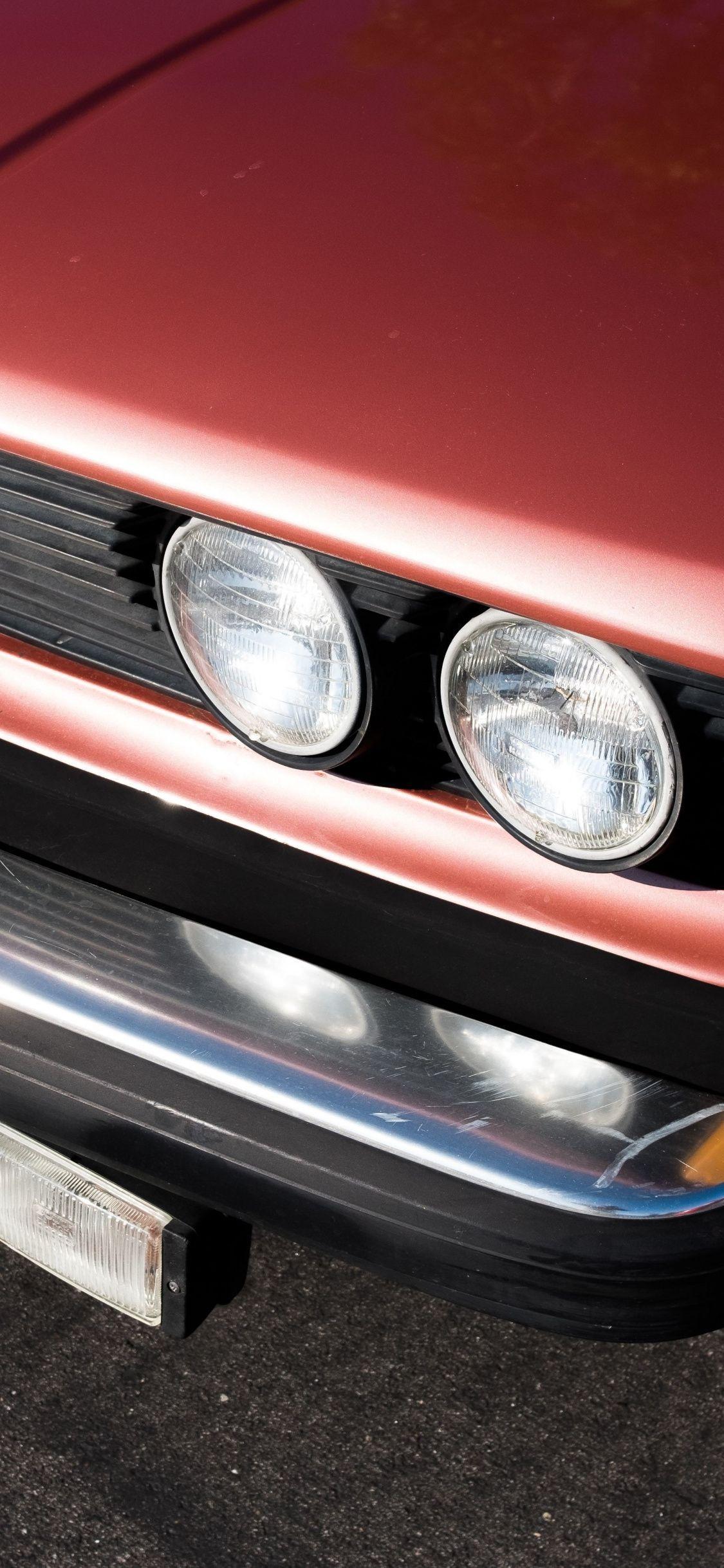 1125x2436 Classic, BMW car, headlight wallpaper. Car, Bmw, Car