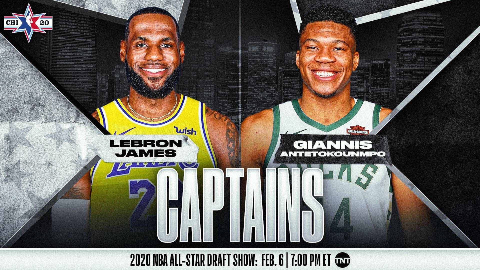 1920x1080 Lakers' James, Bucks' Antetokounmpo named starters and captains