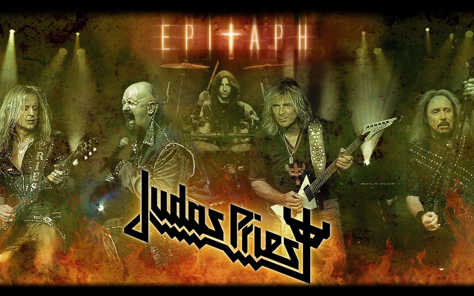 1920x1200 Download desktop wallpaper Judas Priest, photo wallpaper with