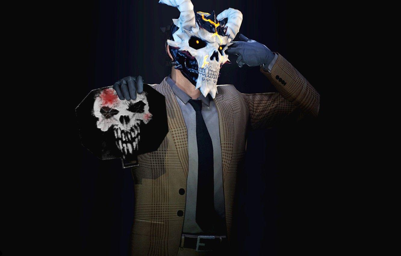1332x850 Wallpaper Background, Mask, Wallpaper, Dallas, Dallas, Overkill Software, PAYDAY - for desktop, section игры