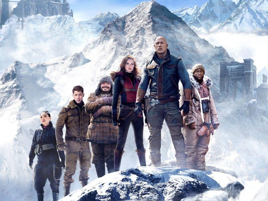 1024x768 Wallpaper Jumanji: The Next Level, Jack Black, Kevin Hart, Dwayne