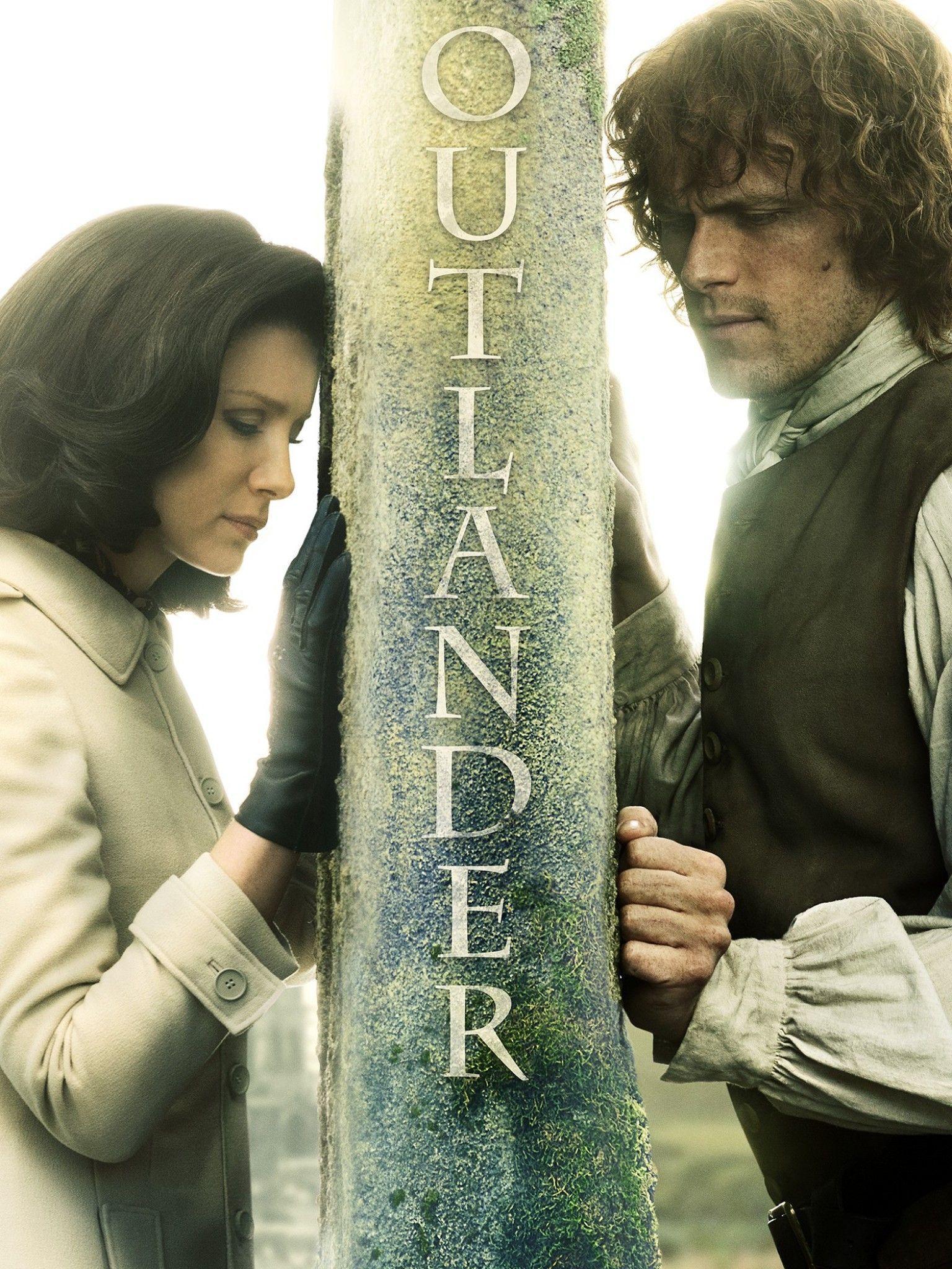 1536x2048 Wallpaper Outlander, Season Sam Heughan, Caitriona Balfe
