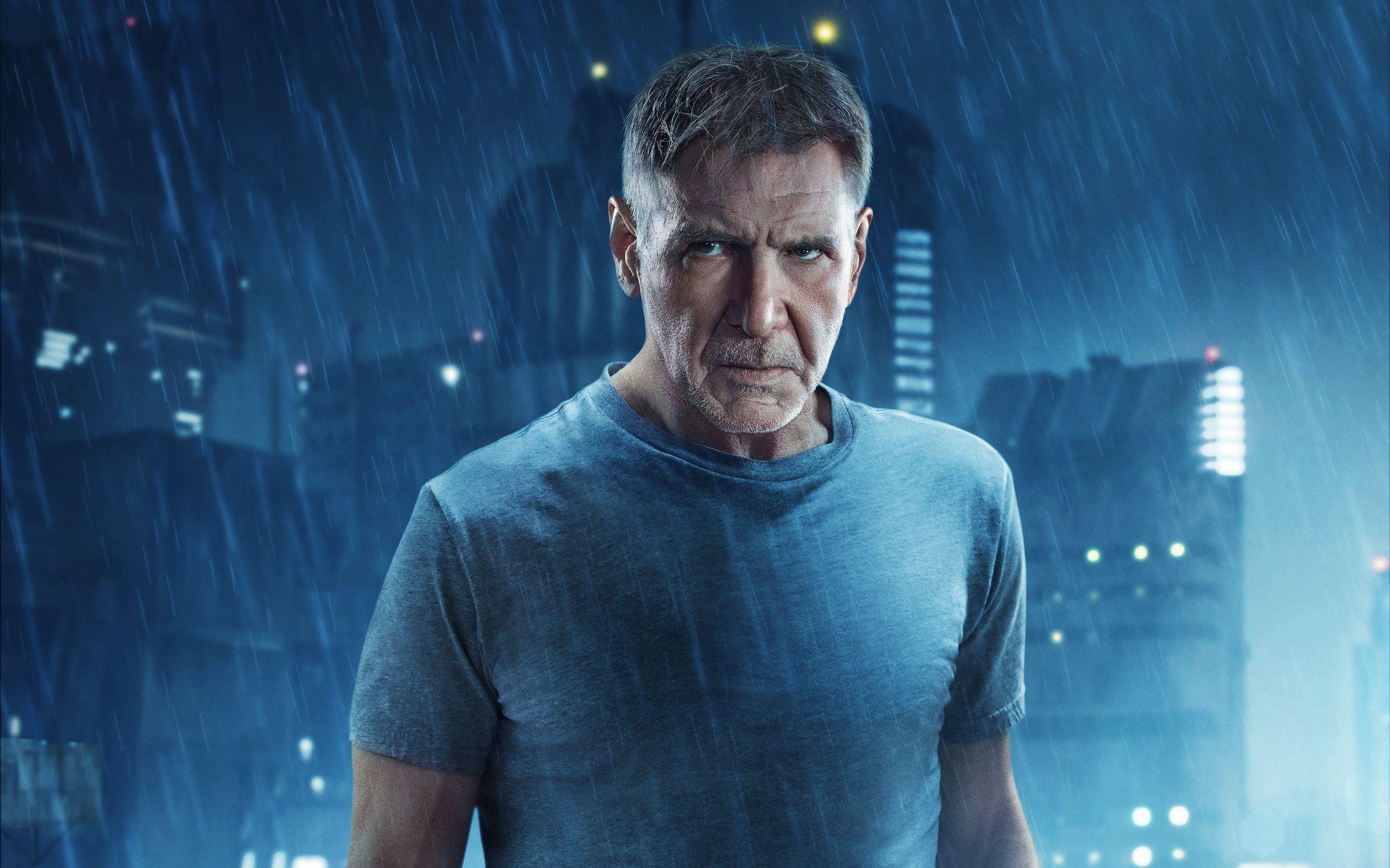 2560x1600 Harrison Ford As Rick Deckard Blade Runner 2049 4k