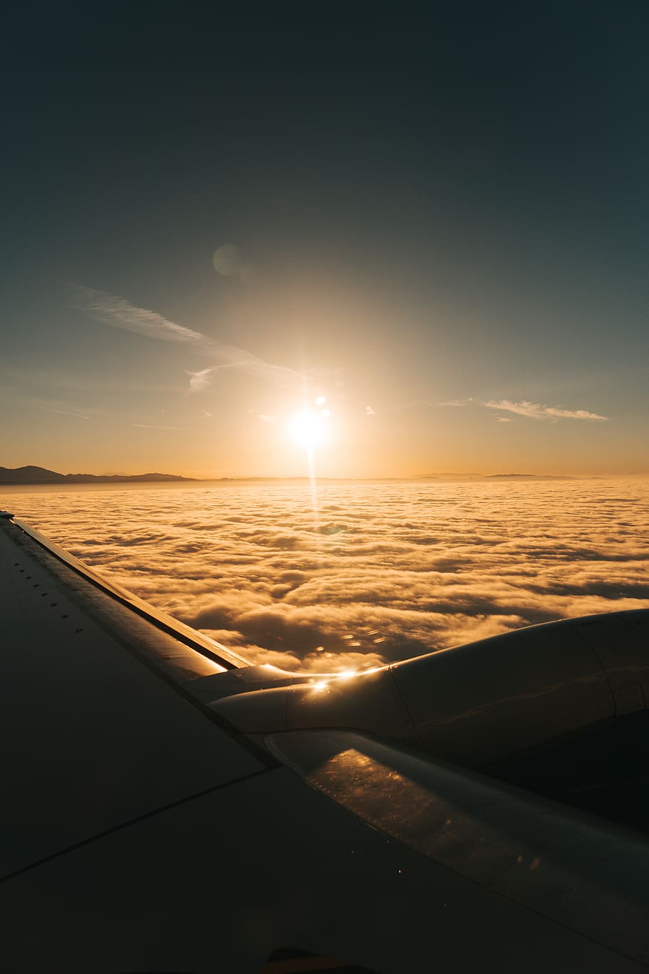 910x1365 HD wallpaper: #wallpaper #travel #window #windowseat #sunrise #plane # sky #darkness #flyaway
