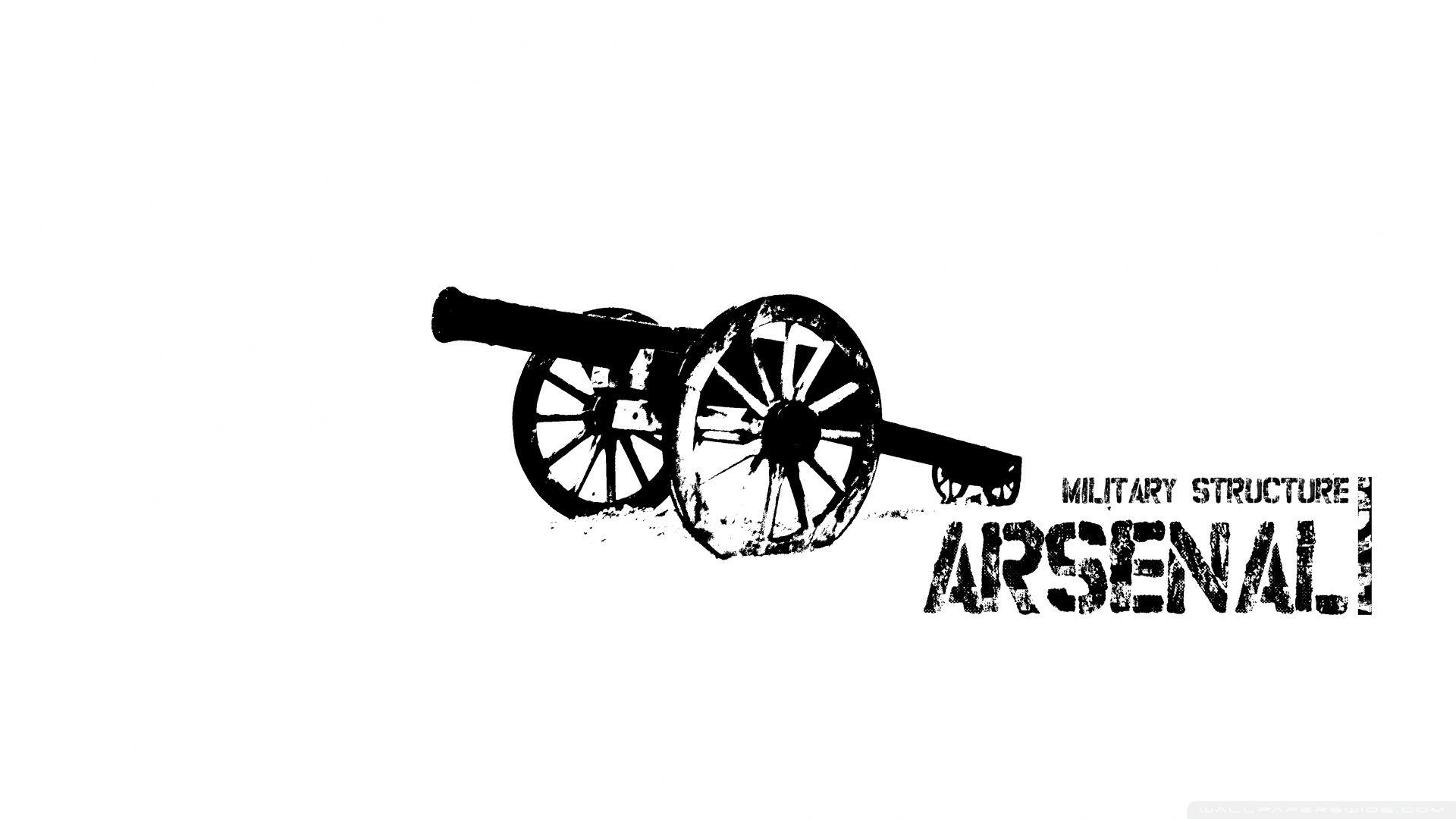1920x1080 Hd 16 - And White Arsenal Wallpaper