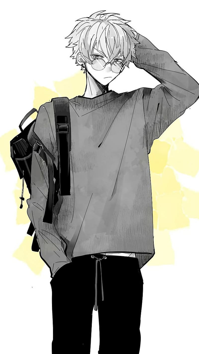 800x1422 Bad Boy Anime, College Boy, animation, attitude look, HD phone wallpaper